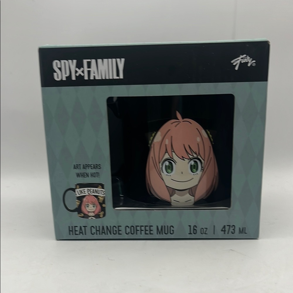 Anime Spy X Family Anya 16oz mug heat changing NIB